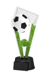 Akrylátová trofej ACUTN001M01 | Fotbal Výška cm: 17, Šířka cm: 8.5