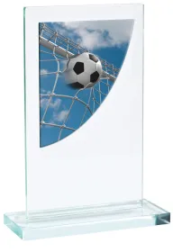 Skleněná trofej CR3061M1 | Fotbal Výška cm: 16