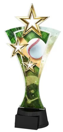 Akrylátová trofej ASTAR001M11 | Baseball Výška cm: 25