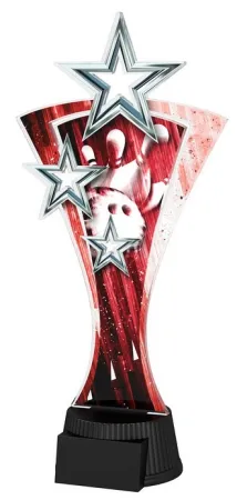Akrylátová trofej ASTARR001M03 | Bowling Výška cm: 20