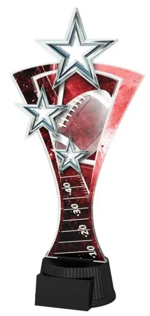 Akrylátová trofej ASTARR001M09 | Americký fotbal Výška cm: 30
