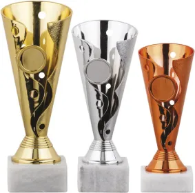 Pohár SUPER EKONOMY SE0041 Výška cm: 18, Průměr cm: 7, Barva: stříbro