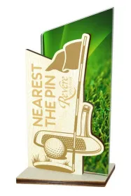 Akrylátová trofej APLA0012M04 | Golf Výška cm: 20