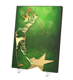 Plaketa WPP001M02 | Golf Výška cm: 12,5