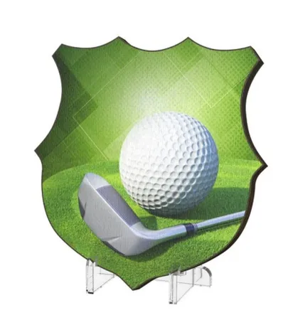 Plaketa WPP002M02 | Golf Výška cm: 20