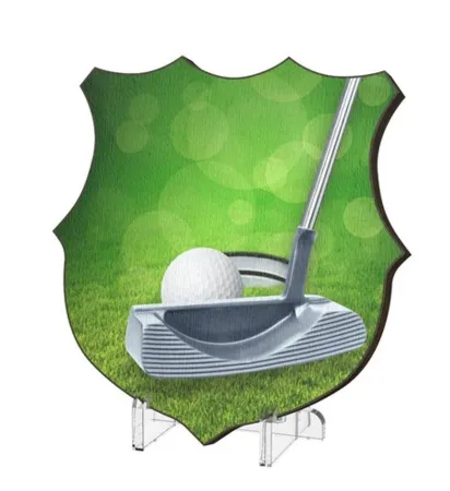 Plaketa WPP002M03 | Golf Výška cm: 10