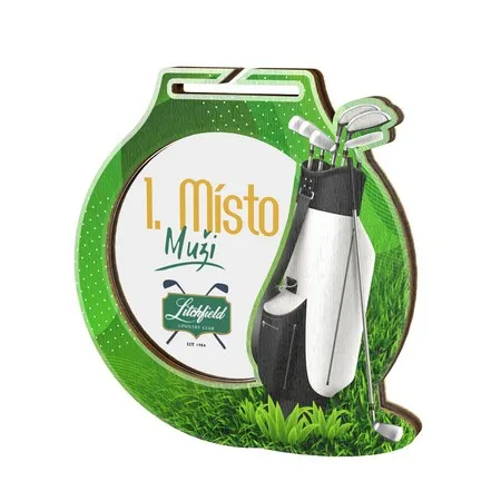 Medaile MDAW001M02 | Golf Stuha: ST15