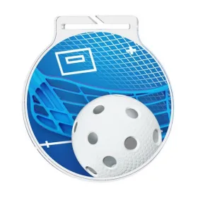 Akrylátová medaile MDA60M63 | Florbal Stuha: ST10, MD průměr: 6