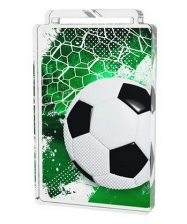 Akrylátová medaile MDA40M01 | Fotbal Výška cm: 6, Stuha: ST6