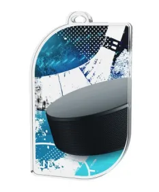 Akrylátová medaile MDA50M12 | Hokej Stuha: ST3, Tloušťka mm: 3