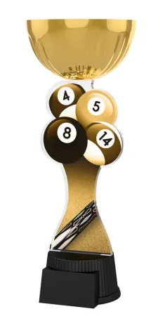 Akrylátová trofej ACUPCGNMINIM07 | Billiard Výška cm: 20,5