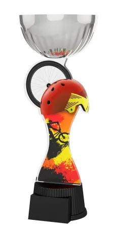 Akrylátová trofej ACUPCSMINIM45 | Cyklistika Výška cm: 20,5