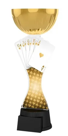 Akrylátová trofej ACUPCGNMINIM22 | Karty Výška cm: 20,5
