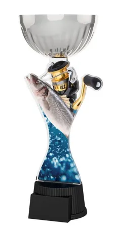 Akrylátová trofej ACUPCSMINIM62 | Rybaření Výška cm: 25,5