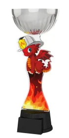 Akrylátová trofej ACUPCSMINIM05 | Hasiči Výška cm: 22,5