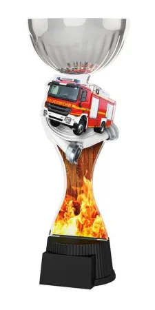Akrylátová trofej ACUPCSMINIM16 | Hasiči Výška cm: 20,5