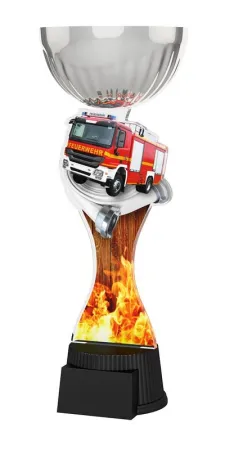 Akrylátová trofej ACUPCSMINIM16 | Hasiči Výška cm: 20,5