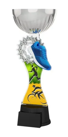 Akrylátová trofej ACUPCSMINIM66 | Duatlon Výška cm: 25,5