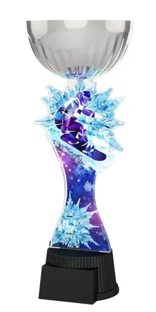 Akrylátová trofej ACUPCSMINIM68 | Snowboard Výška cm: 20,5