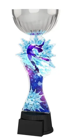 Akrylátová trofej ACUPCSMINIM76 | Bruslení Výška cm: 22,5