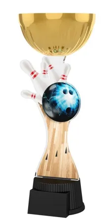 Akrylátová trofej ACUPCGMINIM19 | Bowling Výška cm: 20,5