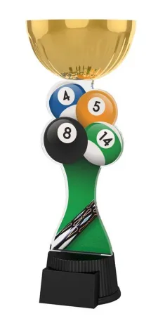 Akrylátová trofej ACUPCGMINIM25 | Billiard Výška cm: 20,5