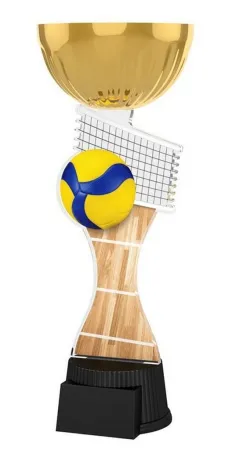 Akrylátová trofej ACUPCGMINIM26 | Volejbal Výška cm: 20,5
