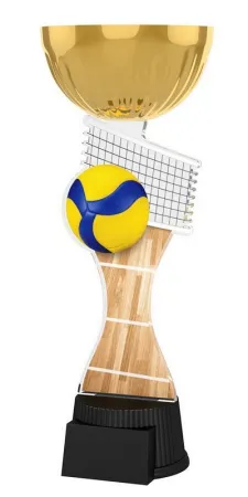 Akrylátová trofej ACUPCGMINIM26 | Volejbal Výška cm: 20,5
