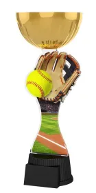 Akrylátová trofej ACUPCGMINIM37 | Baseball Výška cm: 22,5