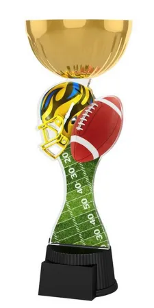 Akrylátová trofej ACUPCGMINIM38 | Americký fotbal Výška cm: 20,5