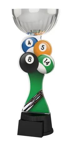 Akrylátová trofej ACUPCSMINIM25 | Billiard Výška cm: 20,5