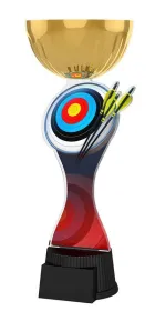 Akrylátová trofej ACUPCGMINIM42 | Lukostřelba Výška cm: 22,5