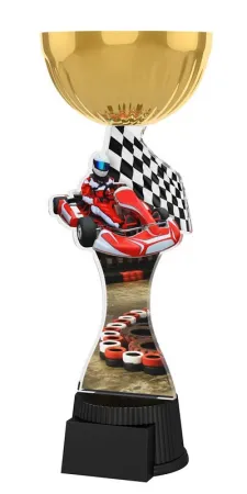 Akrylátová trofej ACUPCGMINIM48 | Motorsport Výška cm: 25,5