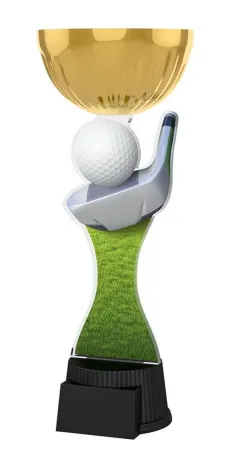 Akrylátová trofej ACUPCGMINIM49 | Golf Výška cm: 22,5