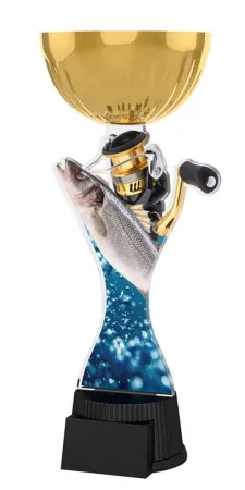 Akrylátová trofej ACUPCGMINIM62 | Rybaření Výška cm: 20,5