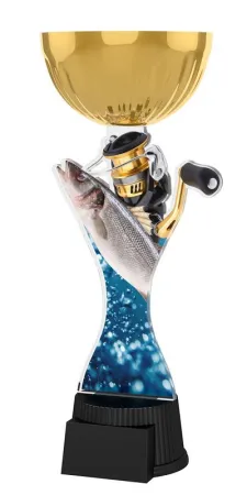 Akrylátová trofej ACUPCGMINIM62 | Rybaření Výška cm: 20,5