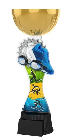 Akrylátová trofej ACUPCGMINIM65 | Atletika Výška cm: 20,5