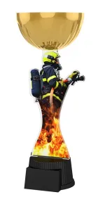 Akrylátová trofej ACUPCGMINIM13 | Hasiči Výška cm: 20,5