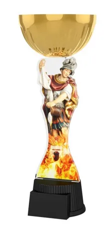 Akrylátová trofej ACUPCGMINIM14 | Hasiči Výška cm: 25,5