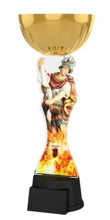 Akrylátová trofej ACUPCGMINIM14 | Hasiči Výška cm: 25,5