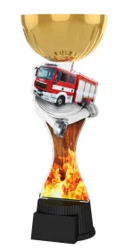 Akrylátová trofej ACUPCGMINIM15 | Hasiči Výška cm: 20,5