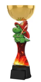 Akrylátová trofej ACUPCGMINIM17 | Hasiči Výška cm: 25,5