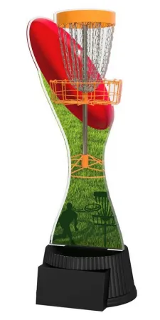 Akrylátová trofej ACUTCM86 | Discgolf Výška cm: 25.5, Šířka cm: 11