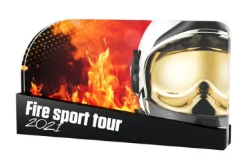 Akrylátová trofej APLA007M05 | Hasiči Výška cm: 10