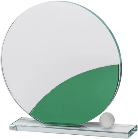 Skleněná trofej CR4003 | Tenis Výška cm: 17