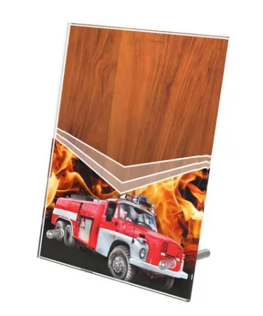 Skleněná trofej CRG4061M14 | Hasiči