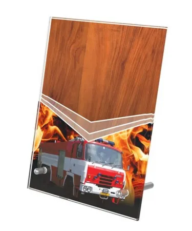 Skleněná trofej CRG4061M15 | Hasiči