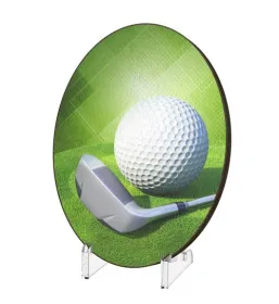 Plaketa WPP005M03 | Golf Výška cm: 10
