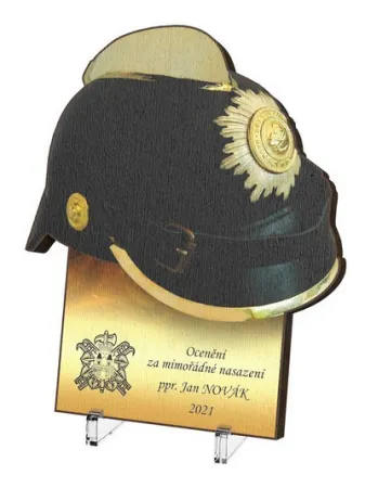 Plaketa WPP007M02 | Hasiči Výška cm: 15