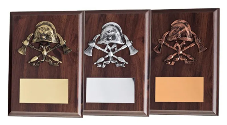 Plaketa hasiči HP0003 | Hasiči Barva: zlato